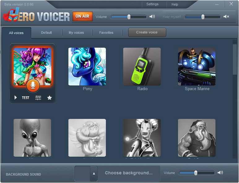 Voice Changer Game Online